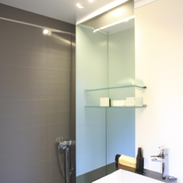 Douche traditionnelle : simple et efficace Lannion